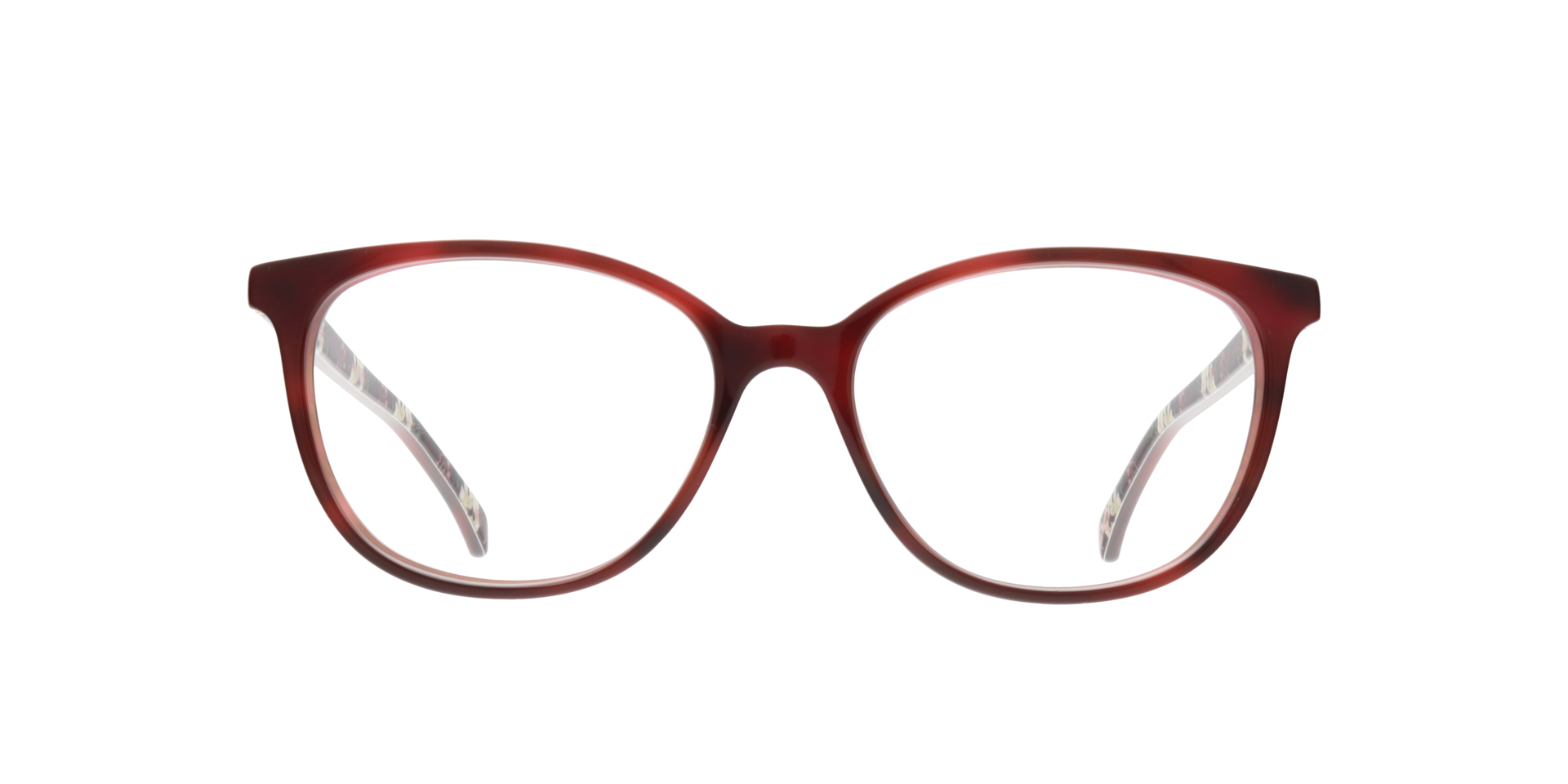 TB9177 Red AcetateEyeglass Frames for Glasses Direct, Front View
