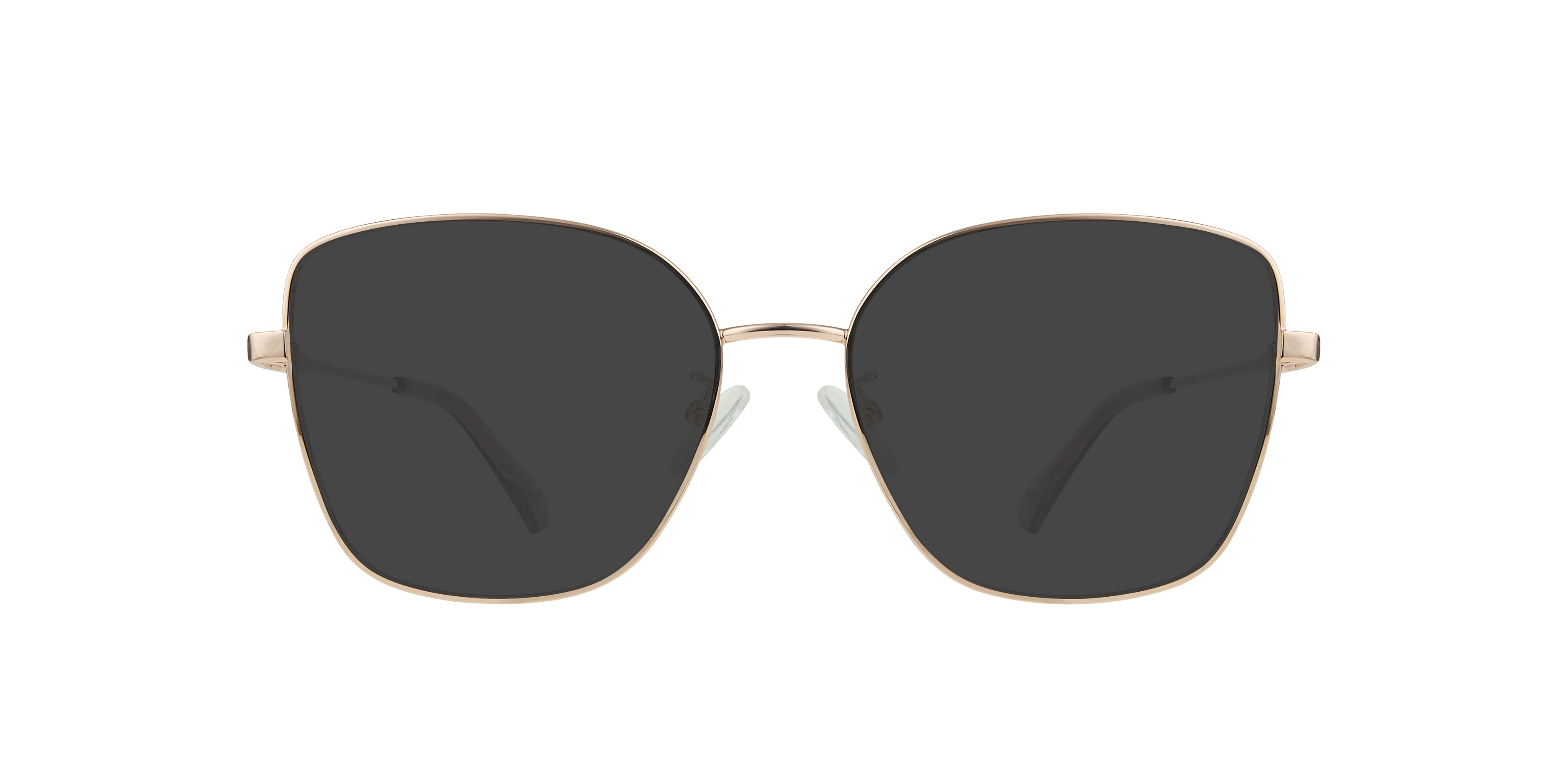 PLD D521/G Gold MetalEyeglass Frames for Glasses Direct, with Tinted Lenses