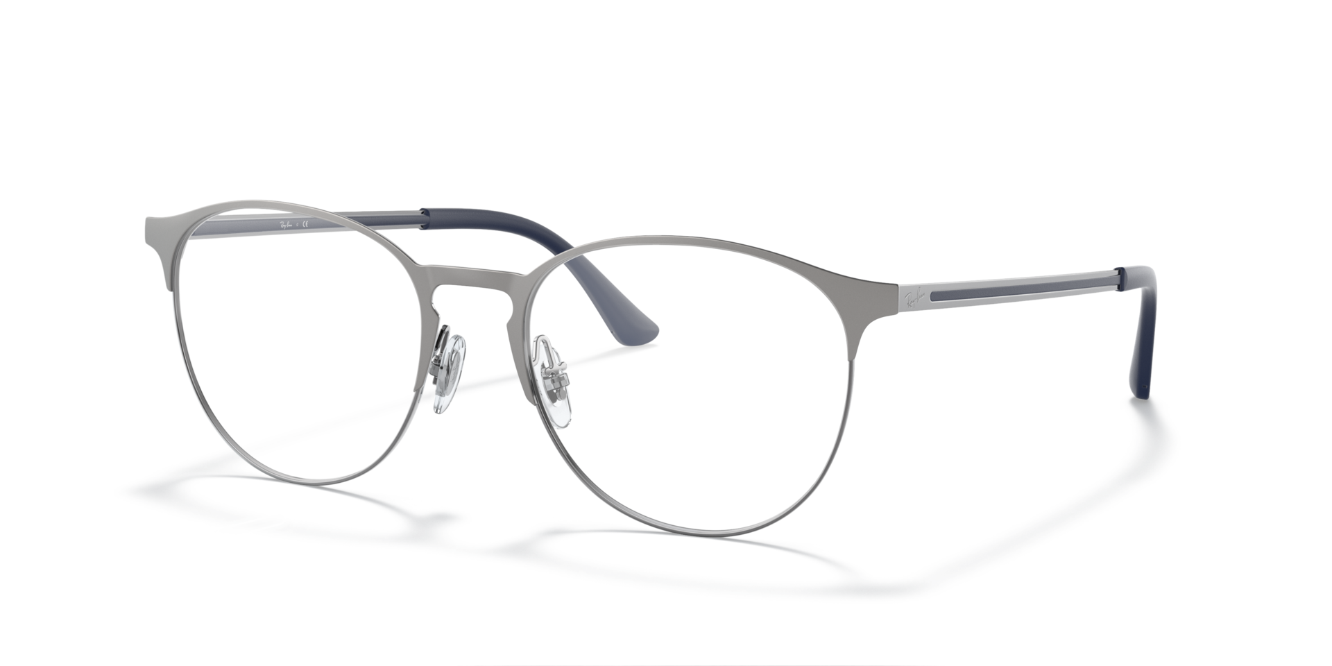 RB6375 Gunmetal MetalEyeglass Frames for Glasses Direct, Angle View