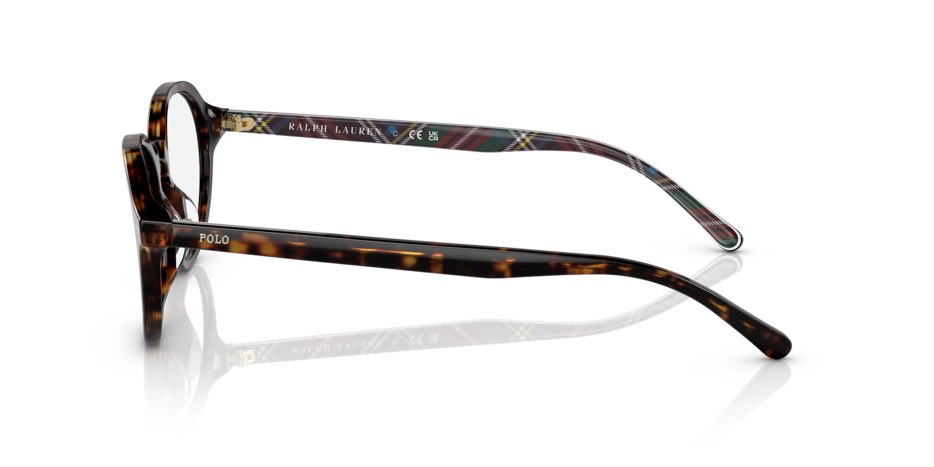 PH2251U Shiny Dark Havana AcetateSunglass Frames for Glasses Direct, Side View