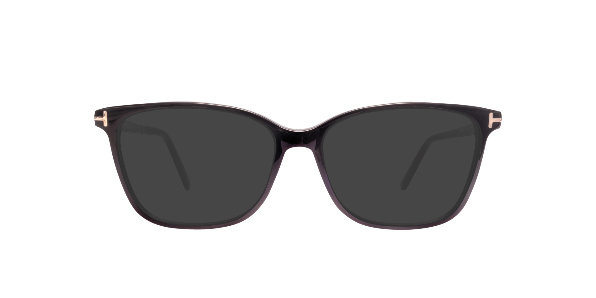 FT5842-B_54001 Black AcetateEyeglass Frames for Glasses Direct, with Tinted Lenses