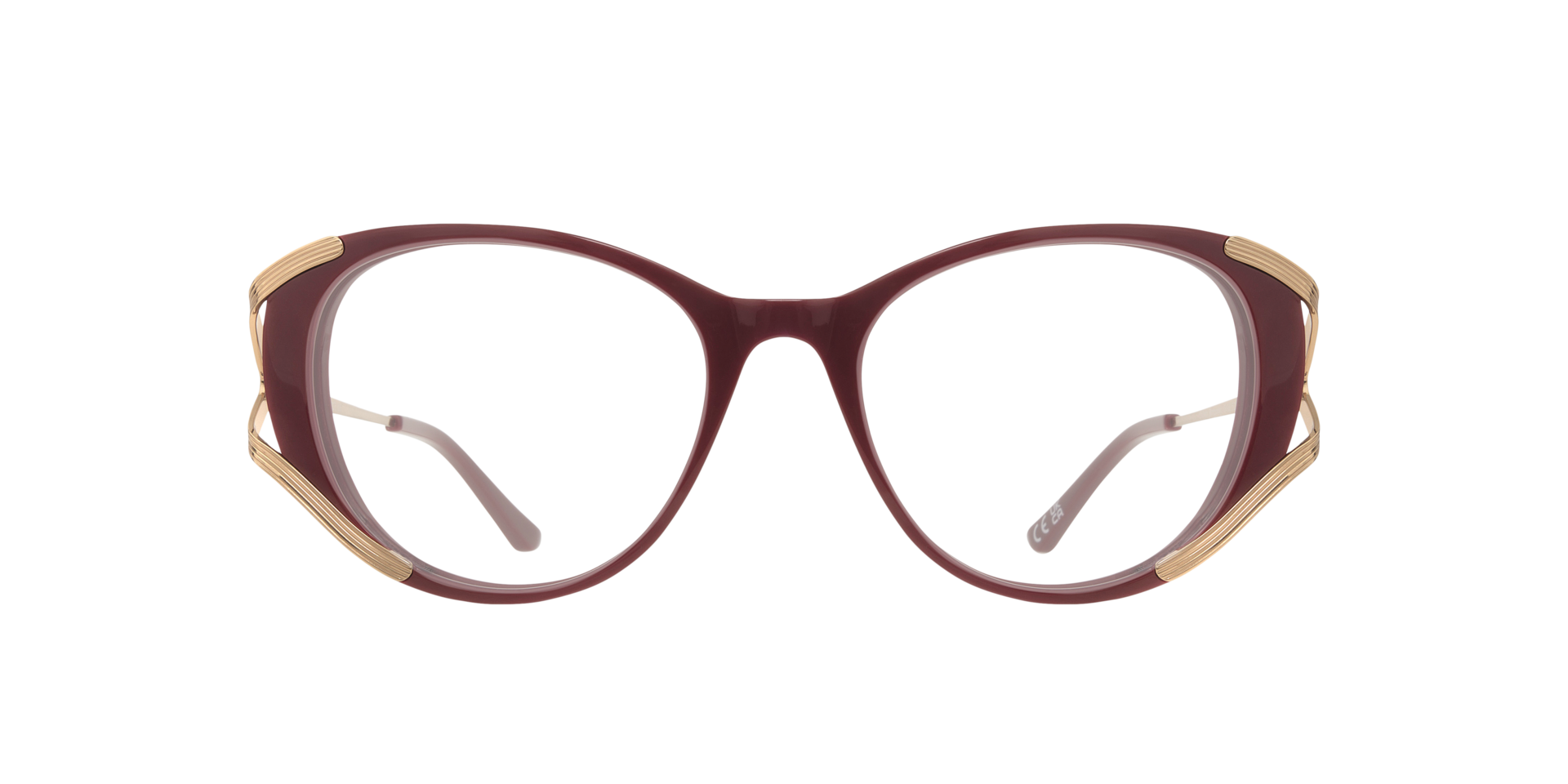 Burgundy/Gold Lillian -  Acetate