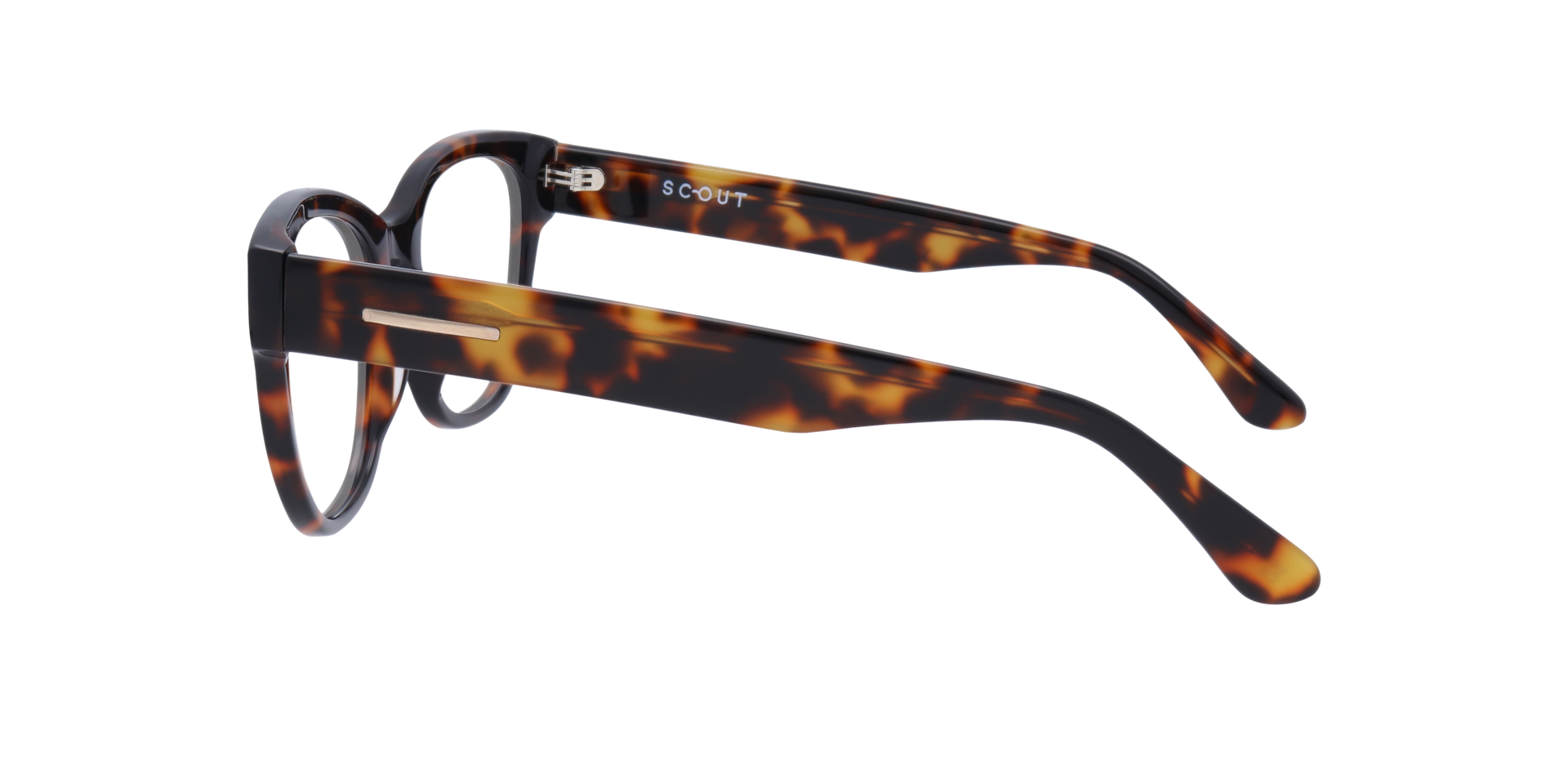 Gabriella Havana AcetateEyeglass Frames for Glasses Direct, Side View