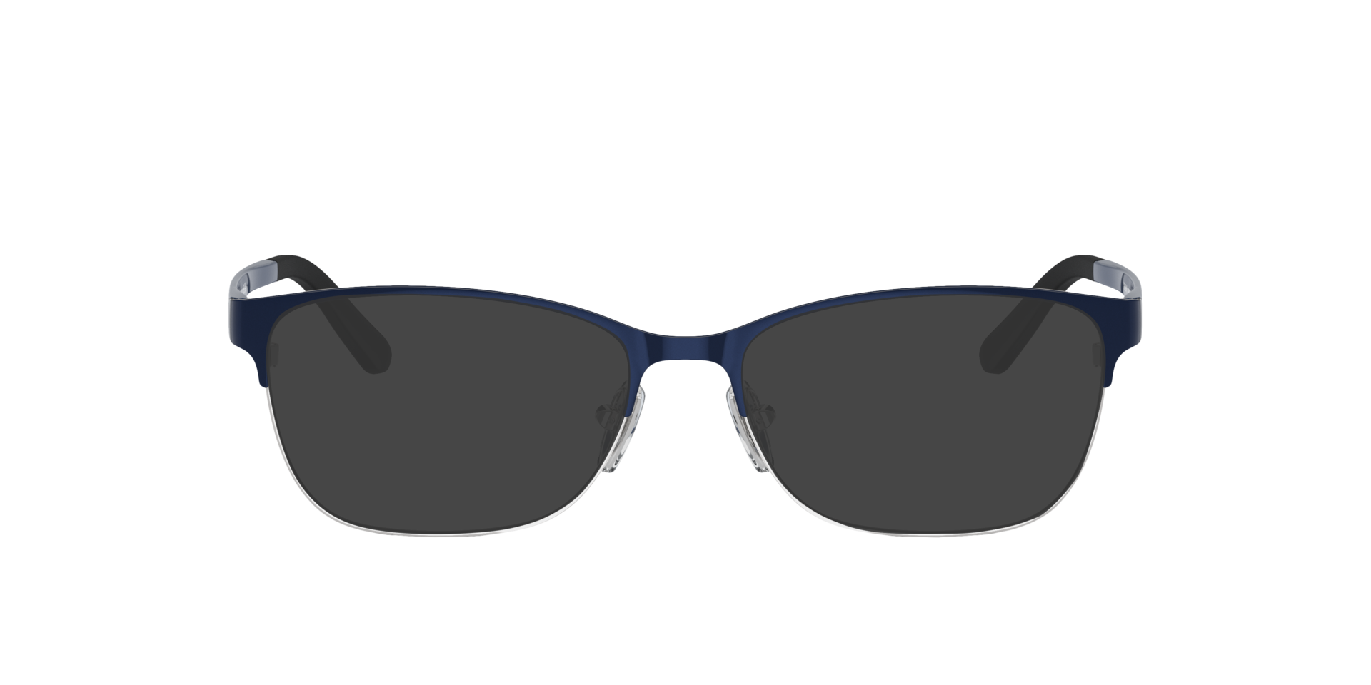 VO3940 Top Brushed Blue & Silver MetalEyeglass Frames for Glasses Direct, with Tinted Lenses