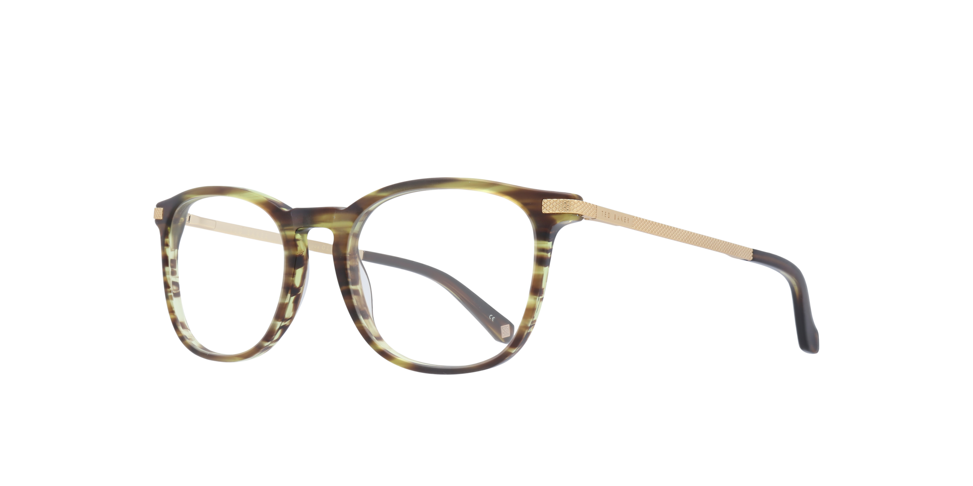 TB8180 Brown AcetateEyeglass Frames for Glasses Direct, Angle View