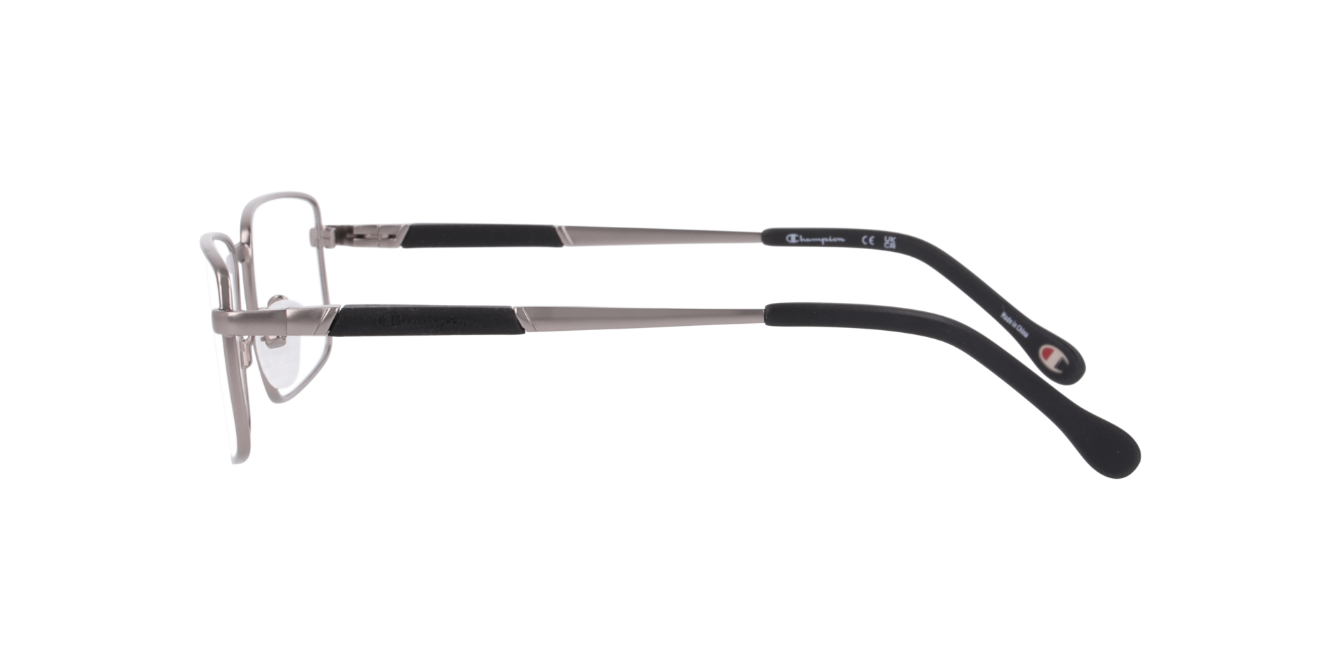Cu1015 Gunmetal MetalEyeglass Frames for Glasses Direct, Side View