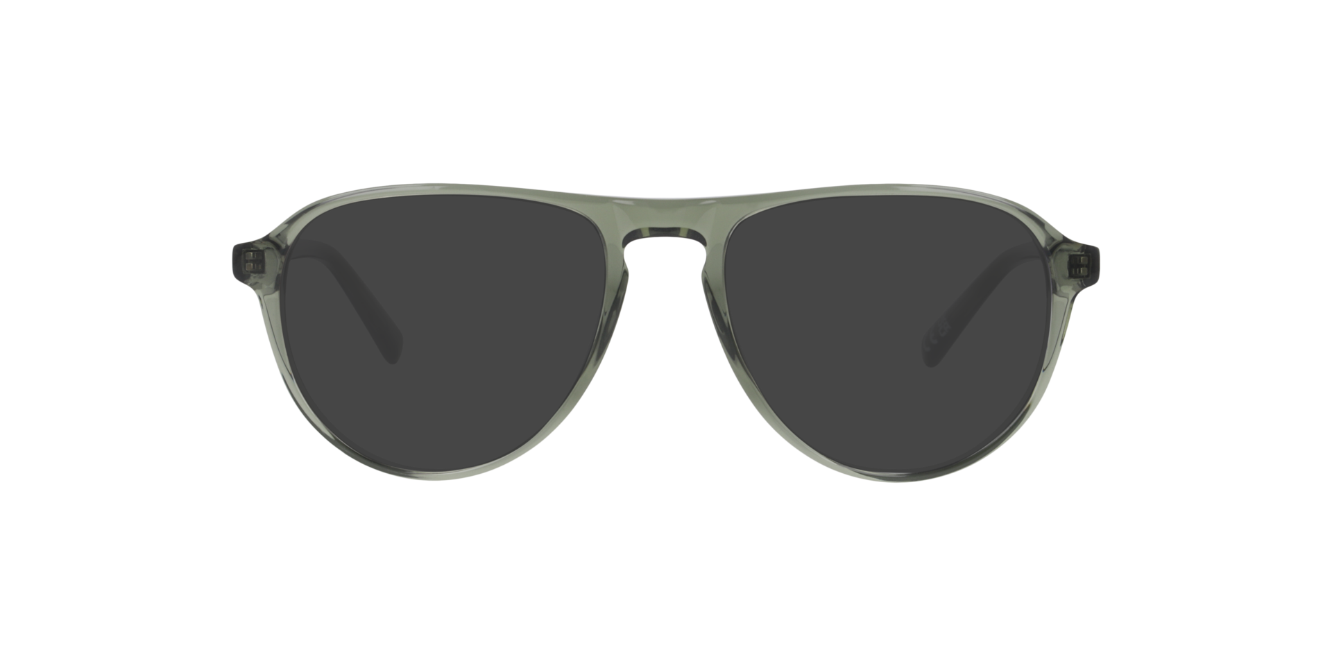 Marcus Crystal Green AcetateEyeglass Frames for Glasses Direct, with Tinted Lenses