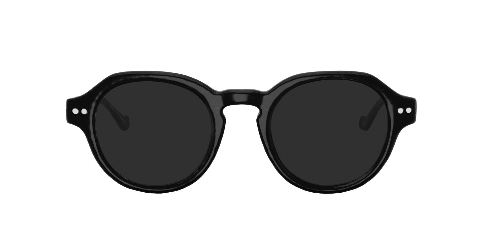 Mccarthy Black AcetateEyeglass Frames for Glasses Direct, with Tinted Lenses