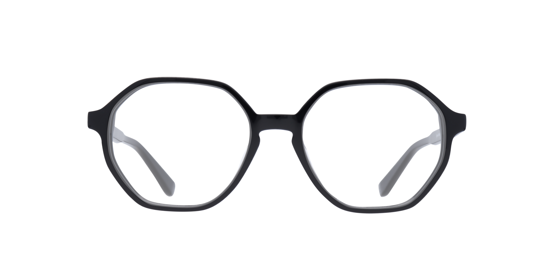 Esme Black AcetateEyeglass Frames for Glasses Direct, Front View