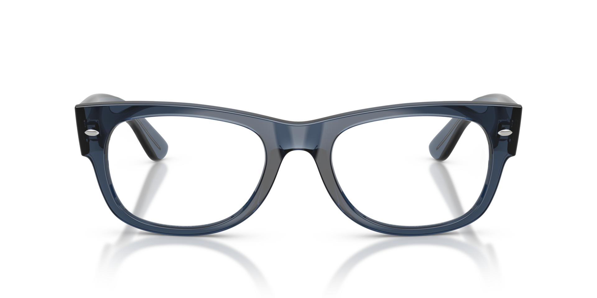 RB0832V Dark Blue PlasticEyeglass Frames for Glasses Direct, Front View