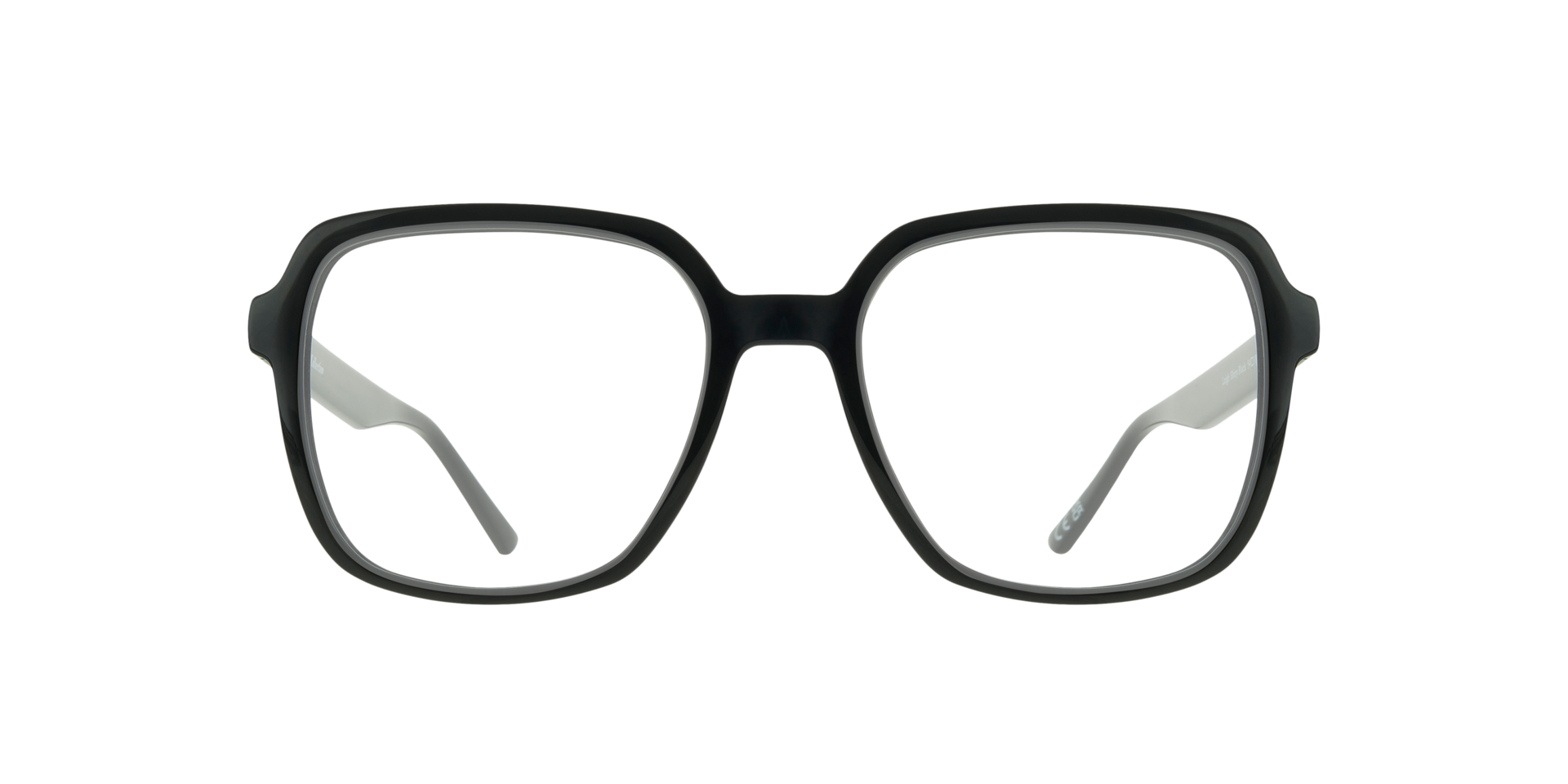 Shiny Black Leigh -  Plastic