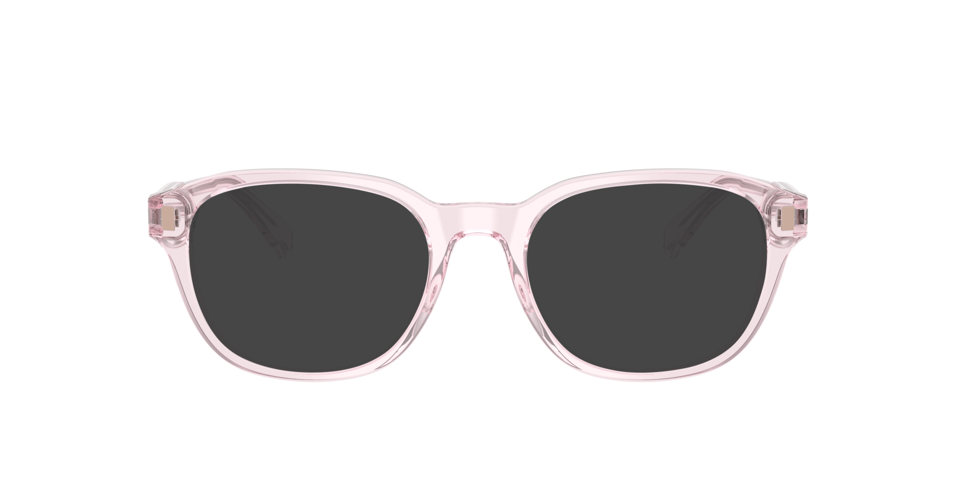 RA7172U Shiny Transparent Pink AcetateEyeglass Frames for Glasses Direct, with Tinted Lenses