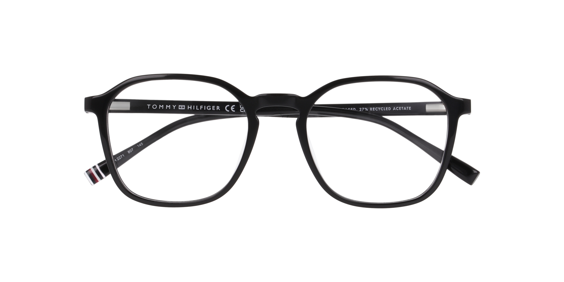 TH 2271 Black AcetateEyeglass Frames for Glasses Direct, Closed View