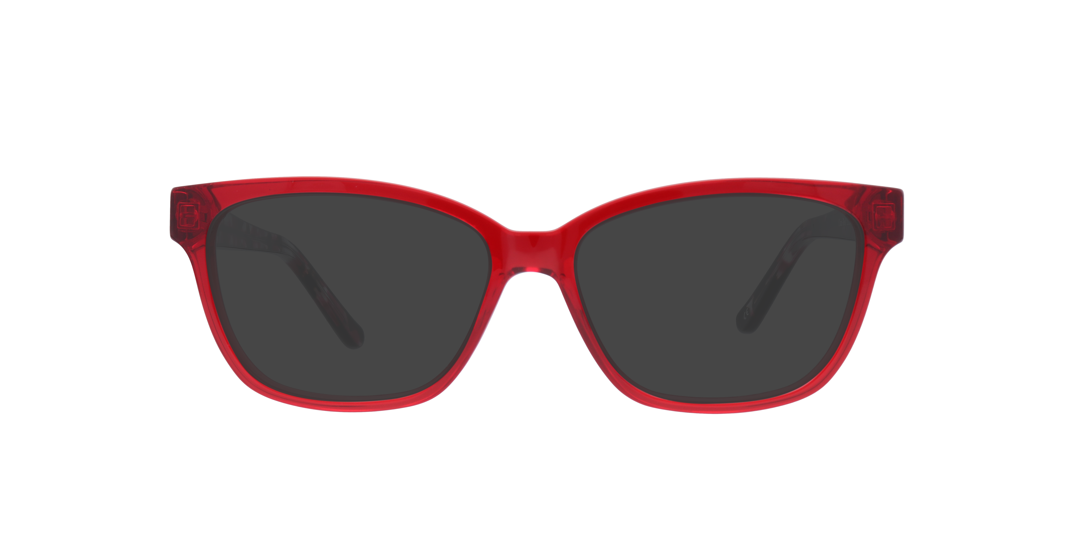 Clara Red AcetateEyeglass Frames for Glasses Direct, with Tinted Lenses