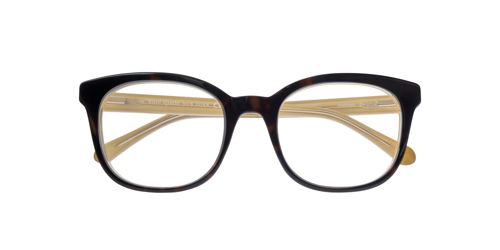 Samara/G Tortoise AcetateEyeglass Frames for Glasses Direct, Closed View