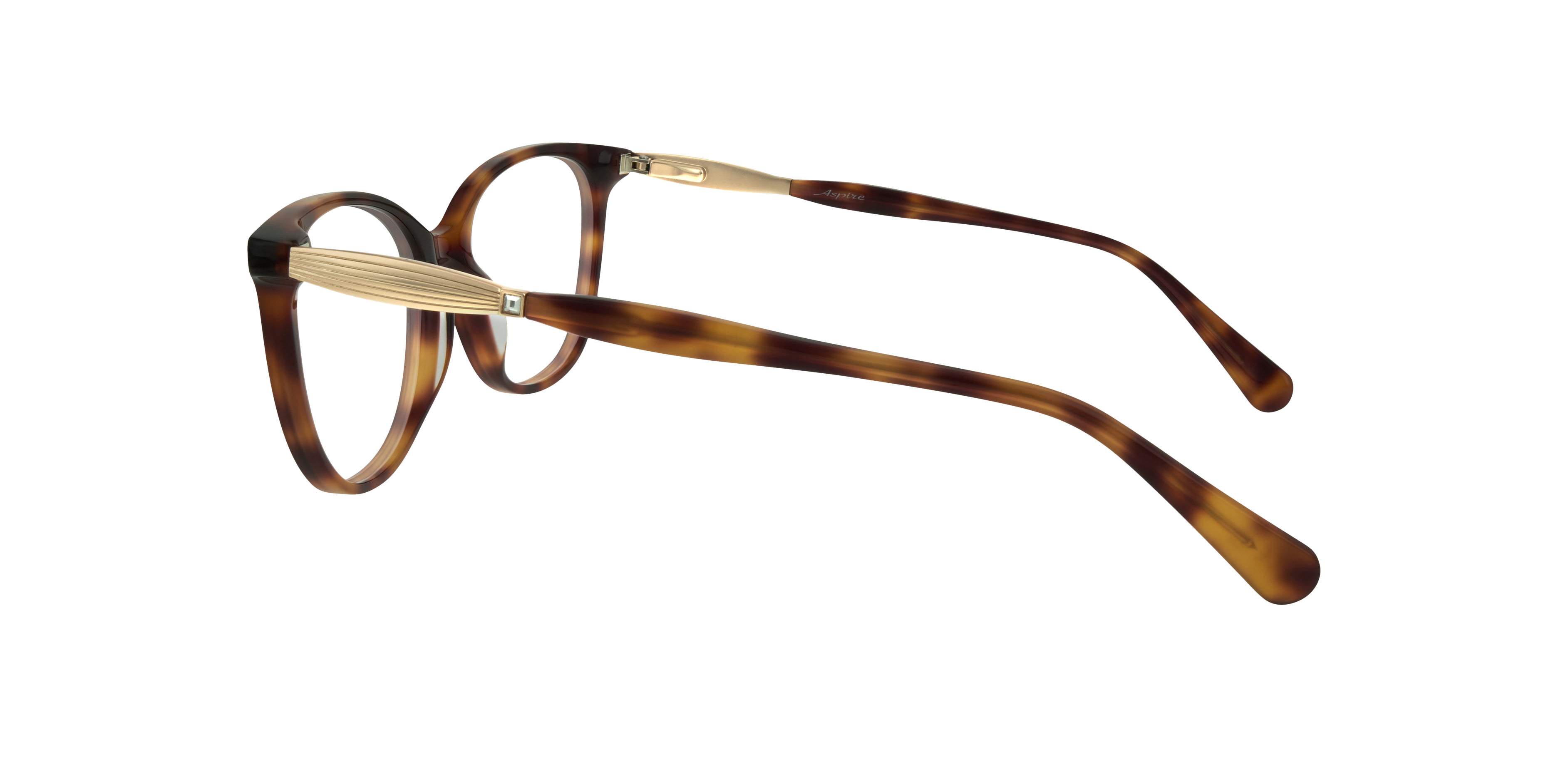 Janet Havana AcetateEyeglass Frames for Glasses Direct, Side View