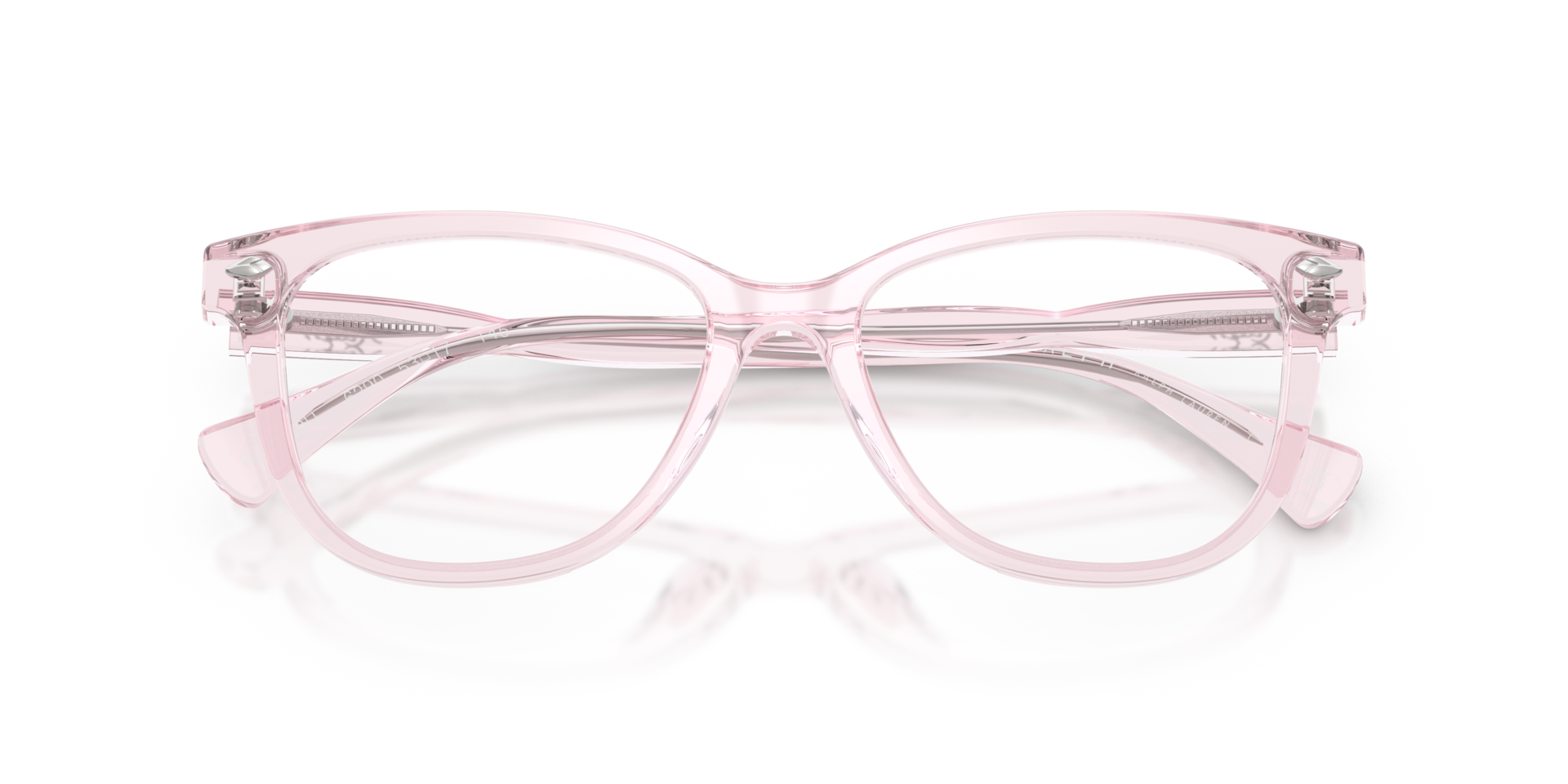 RA7189U Rose Transparent AcetateEyeglass Frames for Glasses Direct, Closed View