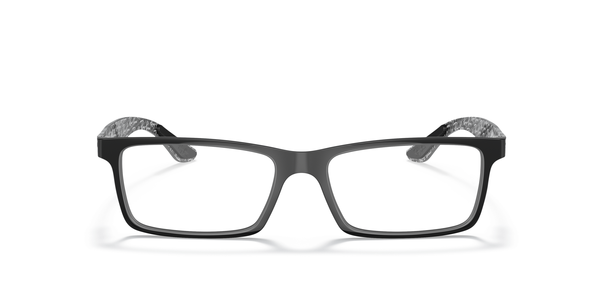 RB8901 Optics Black PlasticEyeglass Frames for Glasses Direct, Front View