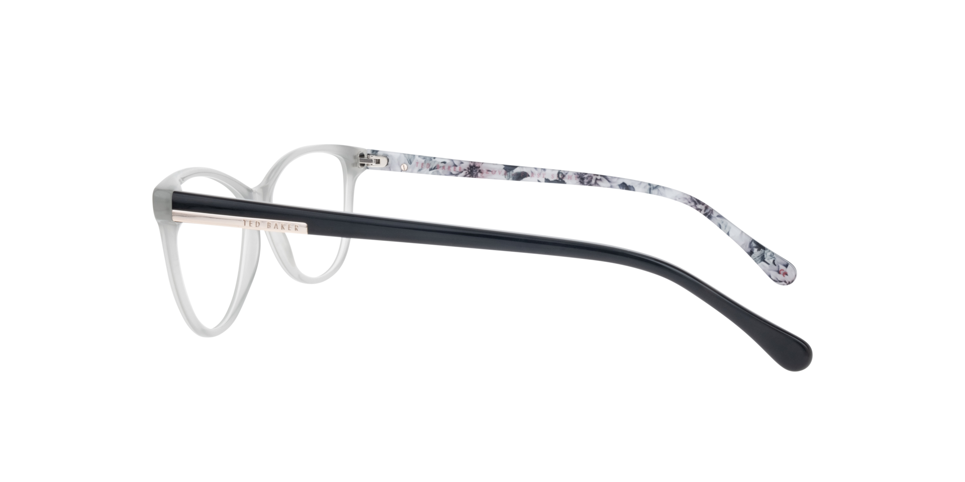 TB9206 Grey AcetateEyeglass Frames for Glasses Direct, Side View