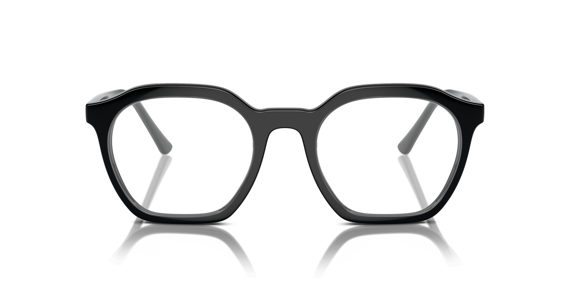 RB7238 Black PlasticSunglass Frames for Glasses Direct, Front View