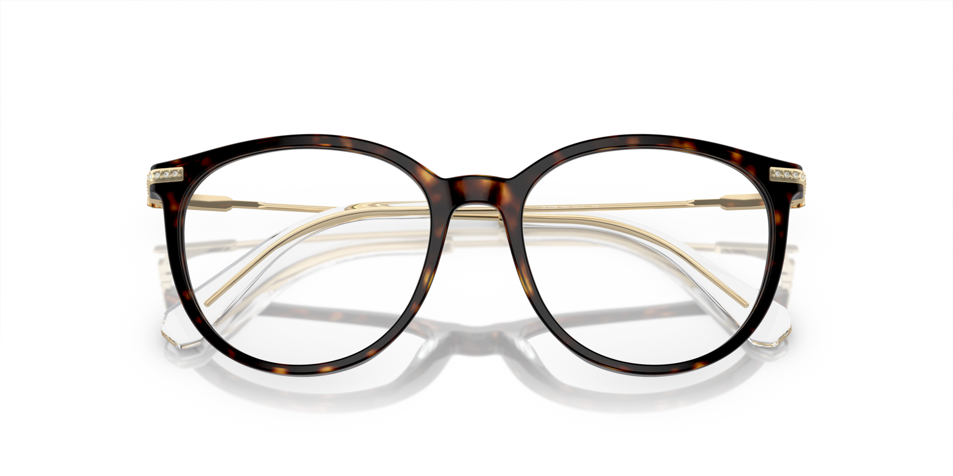 SK2009 Dark Havana AcetateEyeglass Frames for Glasses Direct, Closed View