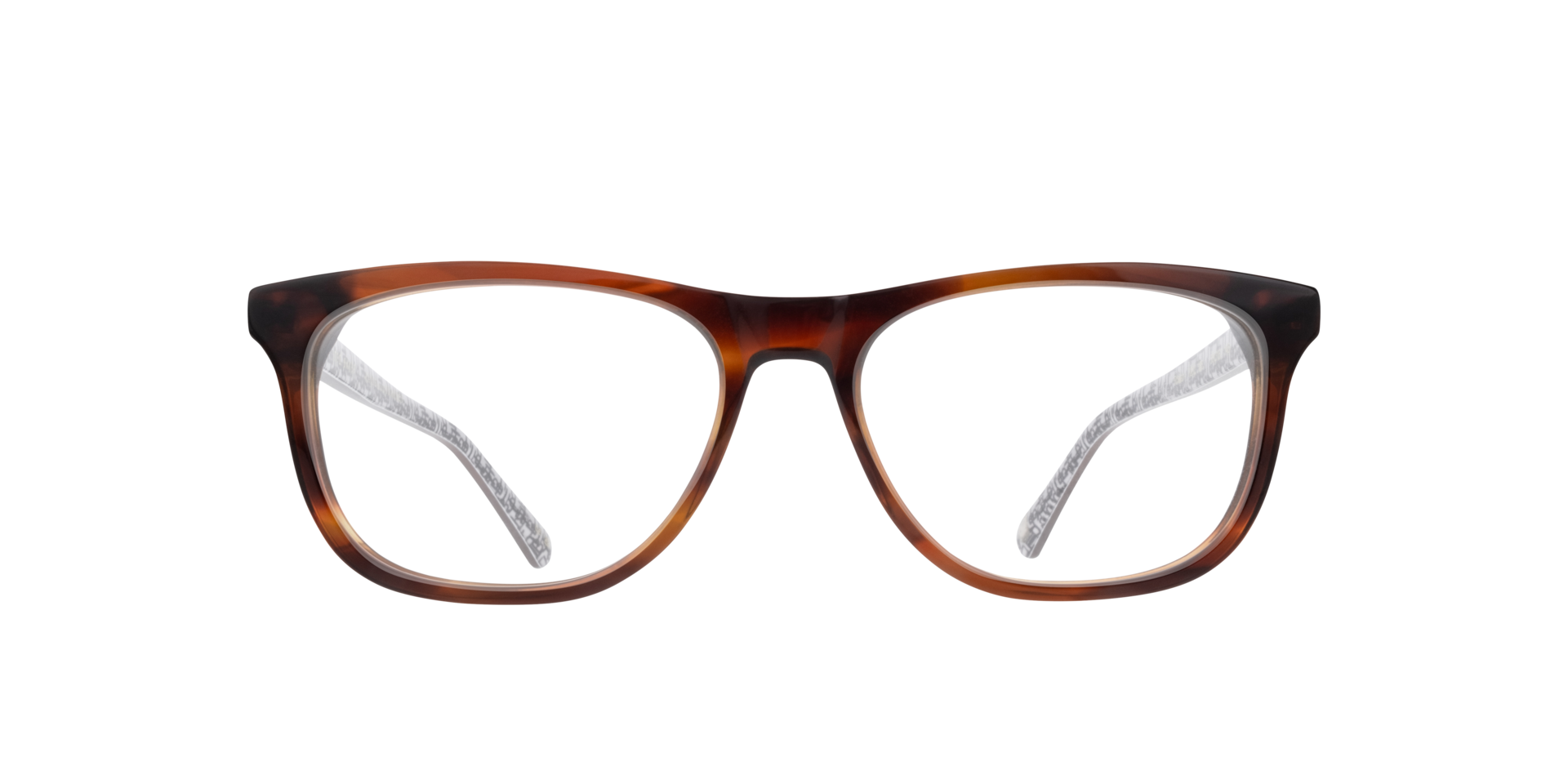 TB8262 Brown AcetateEyeglass Frames for Glasses Direct, Front View