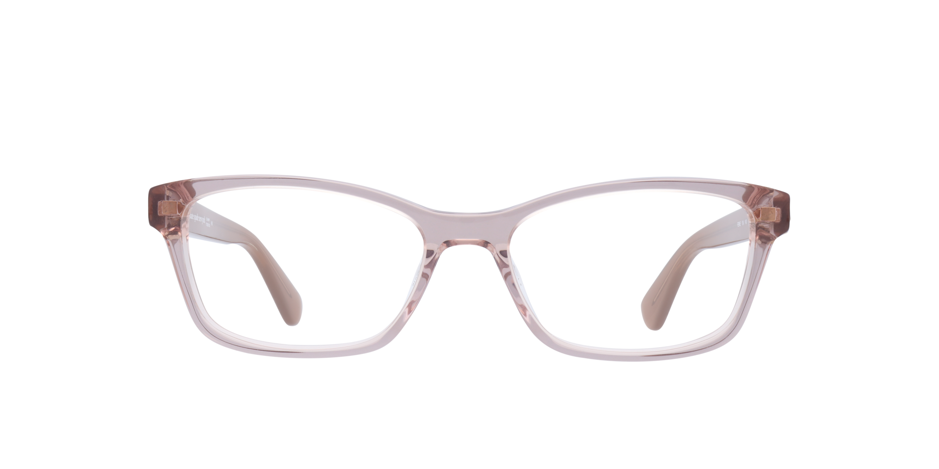 Renne Brown Light AcetateEyeglass Frames for Glasses Direct, Front View