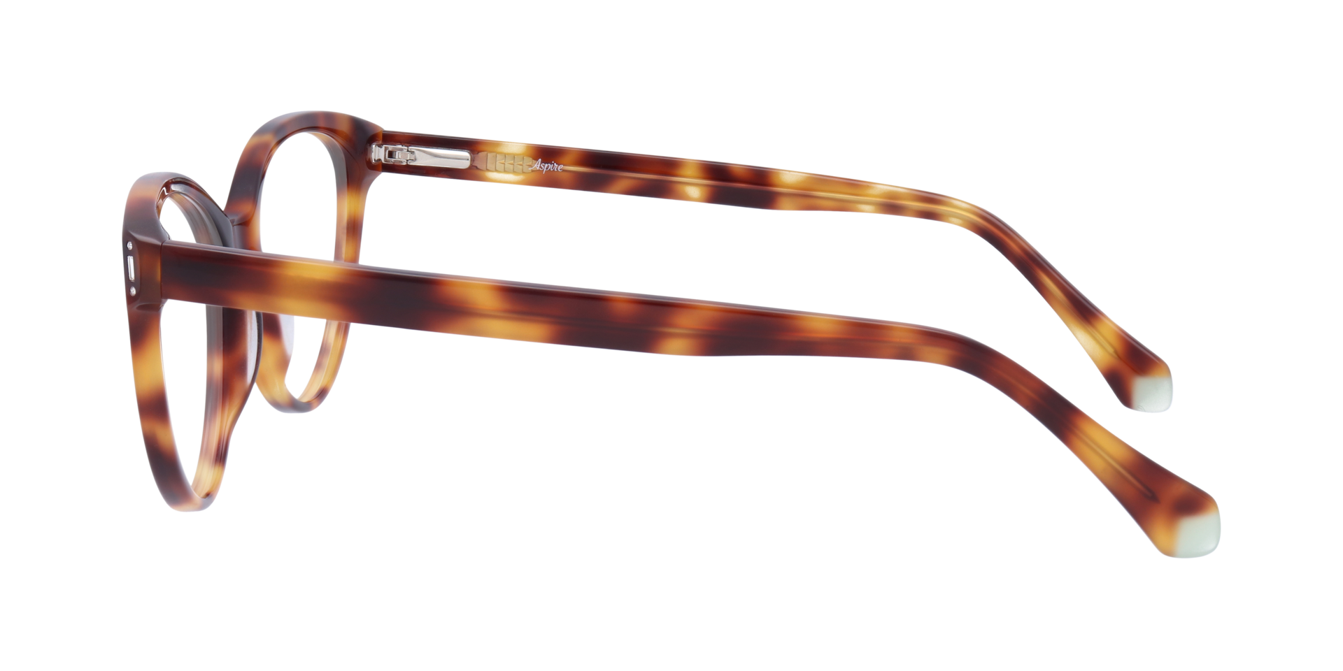Greta Havana AcetateEyeglass Frames for Glasses Direct, Side View