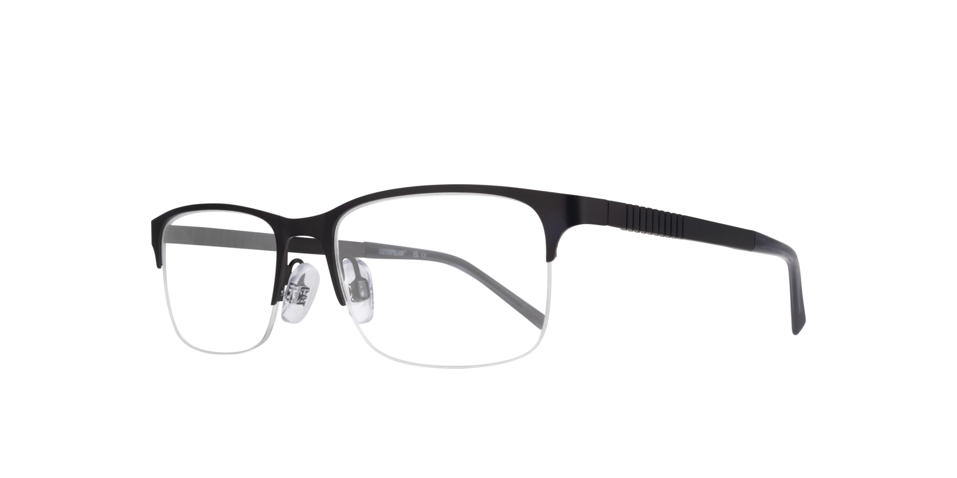 CPO 3533 Black MetalEyeglass Frames for Glasses Direct, Angle View
