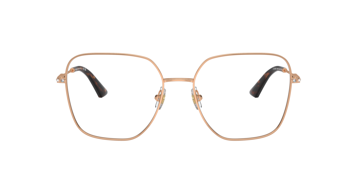 Rose Gold square Metal eyeglasses Online - Full Rim - JC2001B