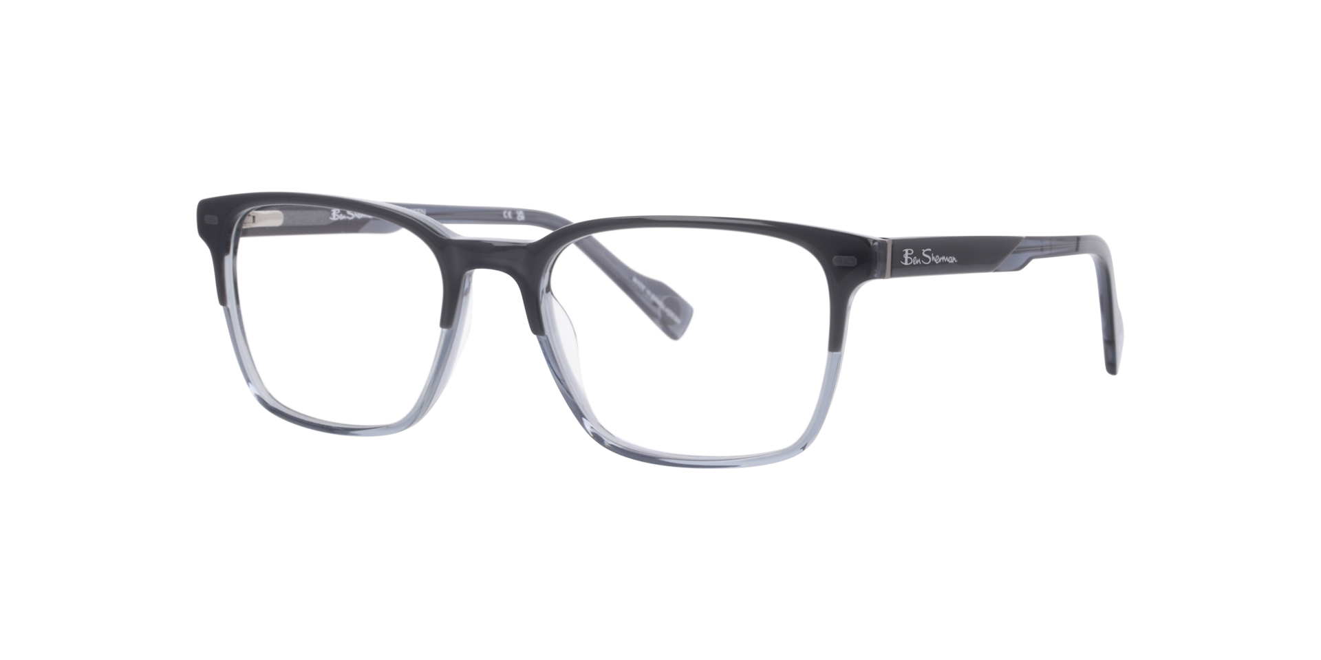 Bsmark Grey AcetateEyeglass Frames for Glasses Direct, Angle View