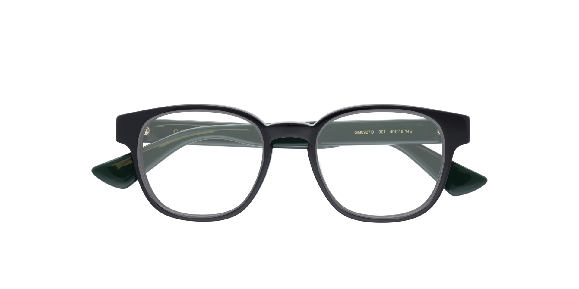 GG0927O Black AcetateEyeglass Frames for Glasses Direct, Closed View