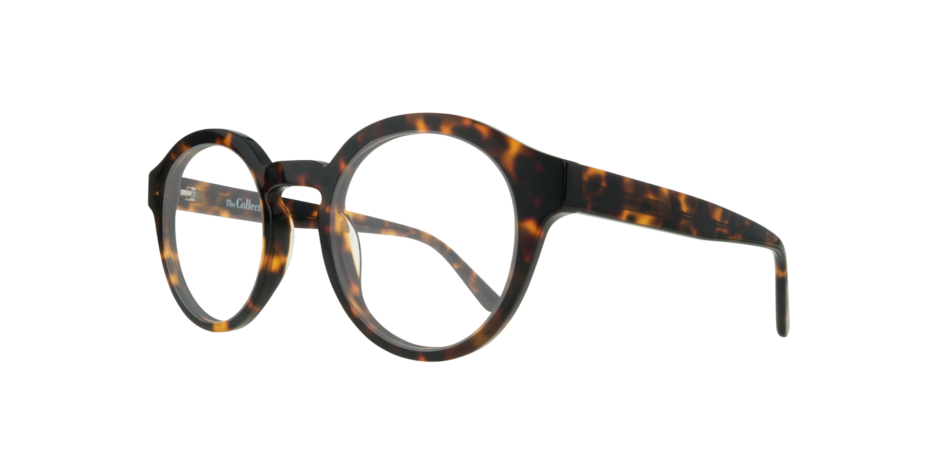 Justin Havana AcetateEyeglass Frames for Glasses Direct, Angle View