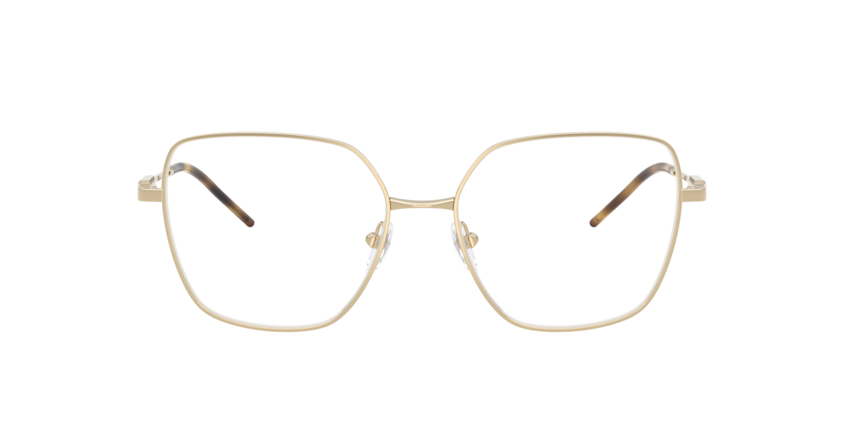 Shiny Pale Gold irregular Metal eyeglasses Online - Full Rim - EA1192