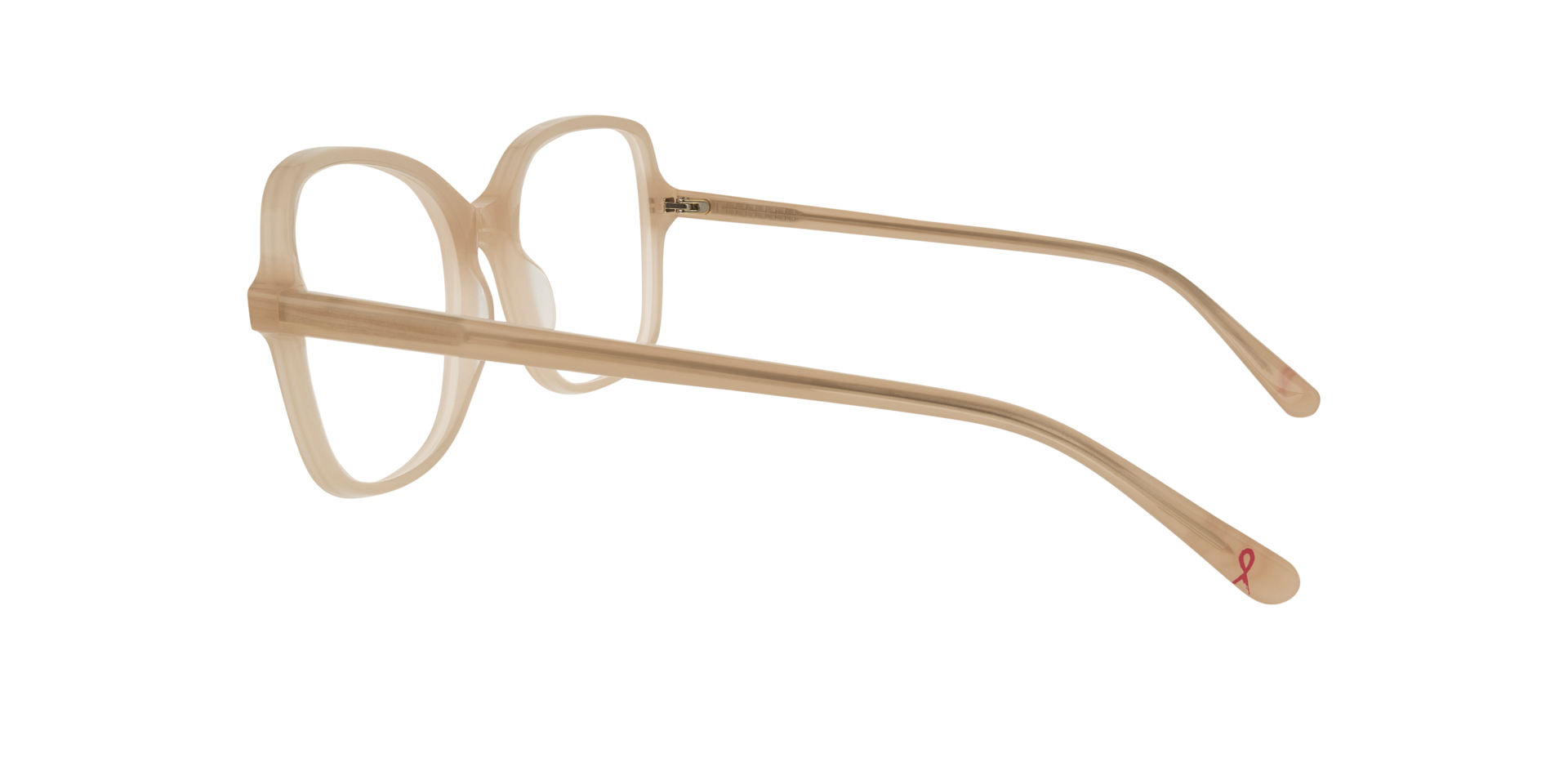 Lucy Nude AcetateEyeglass Frames for Glasses Direct, Side View