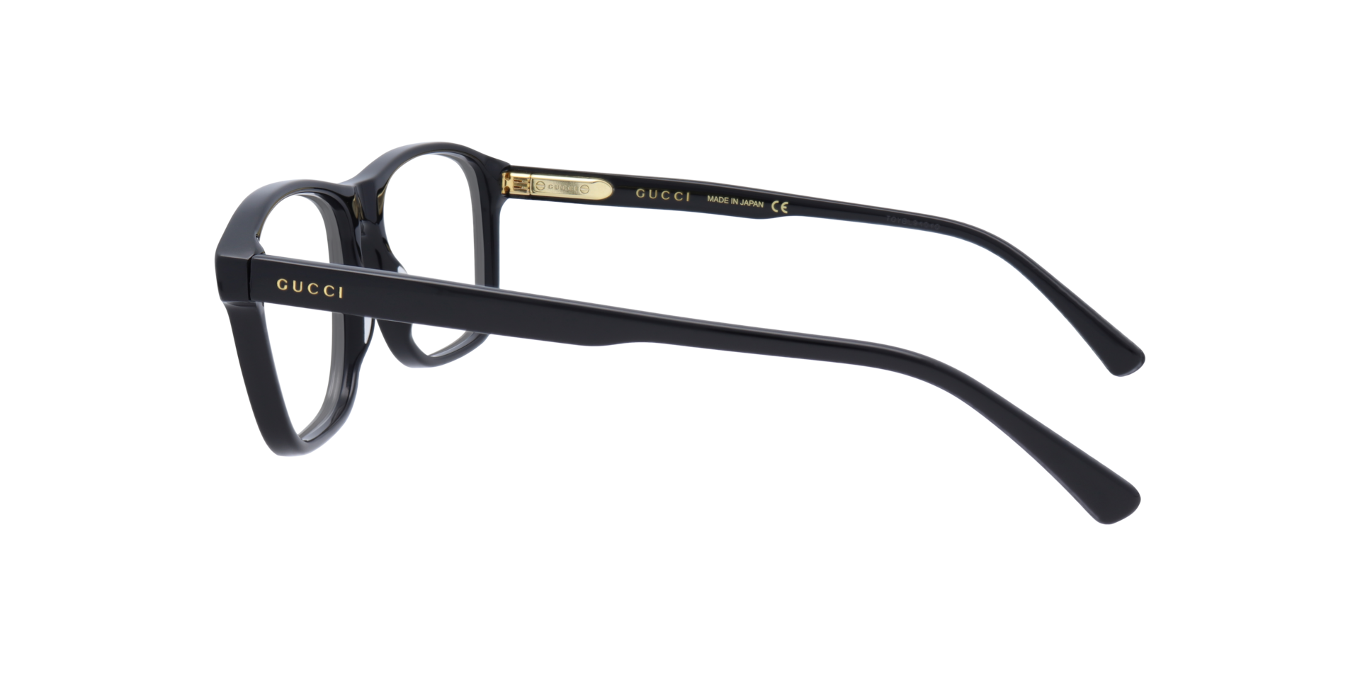 GG1045O Black AcetateEyeglass Frames for Glasses Direct, Side View
