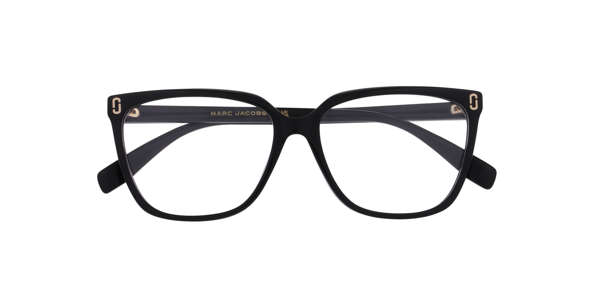 MJ 1144/G Black AcetateEyeglass Frames for Glasses Direct, Closed View