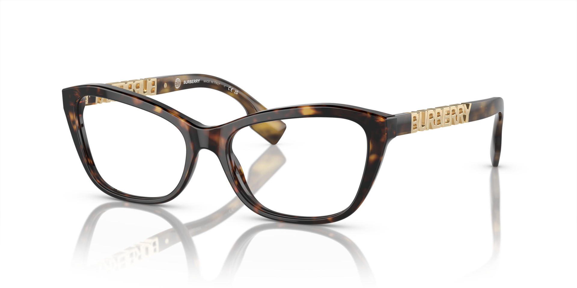 BE2392 Dark Havana AcetateEyeglass Frames for Glasses Direct, Angle View