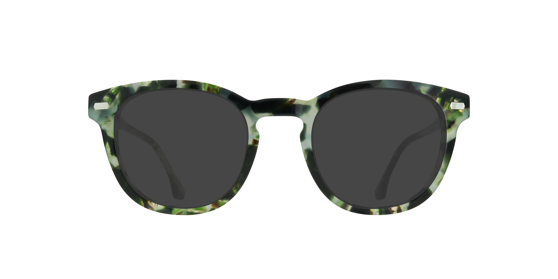 Jeremy Spotty Green Havana AcetateEyeglass Frames for Glasses Direct, with Tinted Lenses