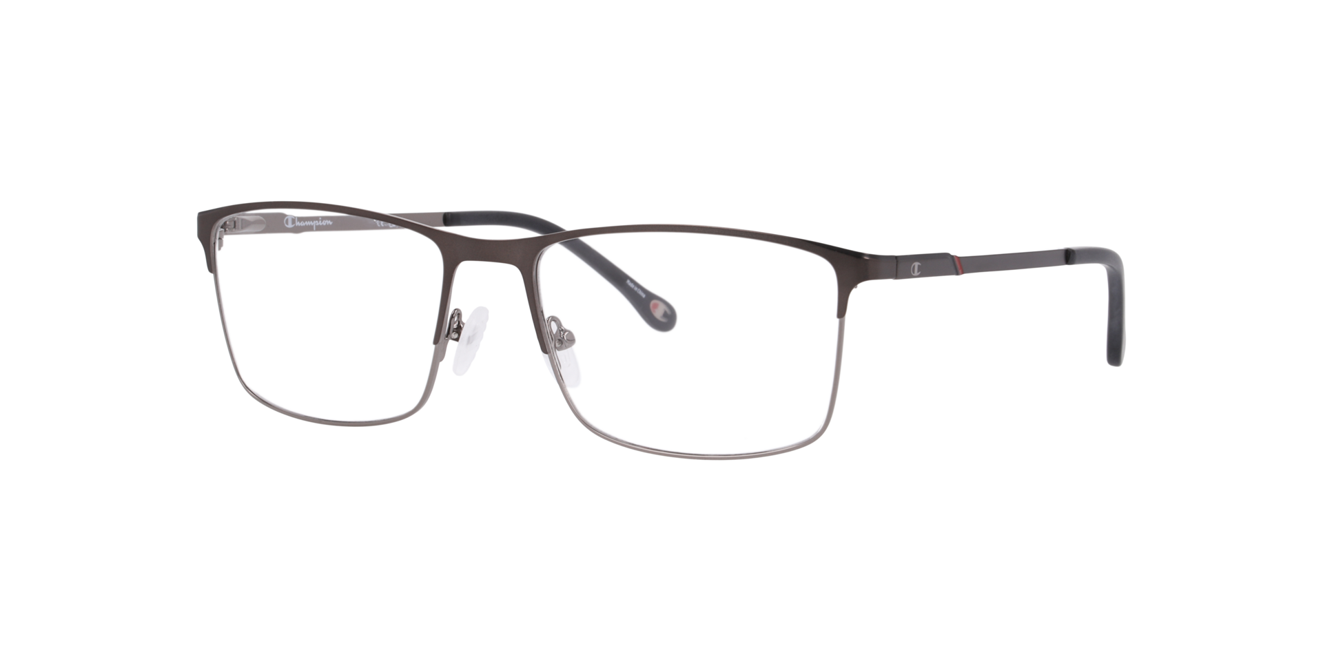 Cu4015 Gunmetal MetalEyeglass Frames for Glasses Direct, Angle View
