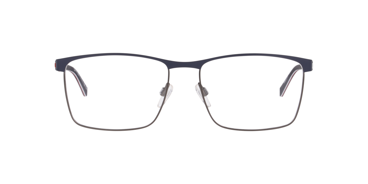 Blue rectangle Metal eyeglasses Online - Full Rim - TH 2278