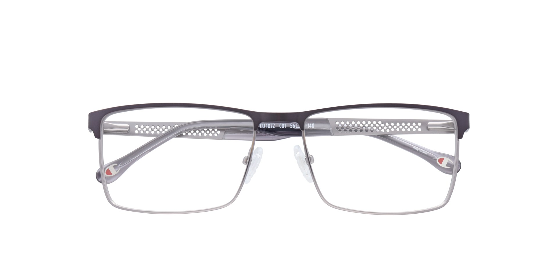 CU1022 Gunmetal AcetateEyeglass Frames for Glasses Direct, Closed View