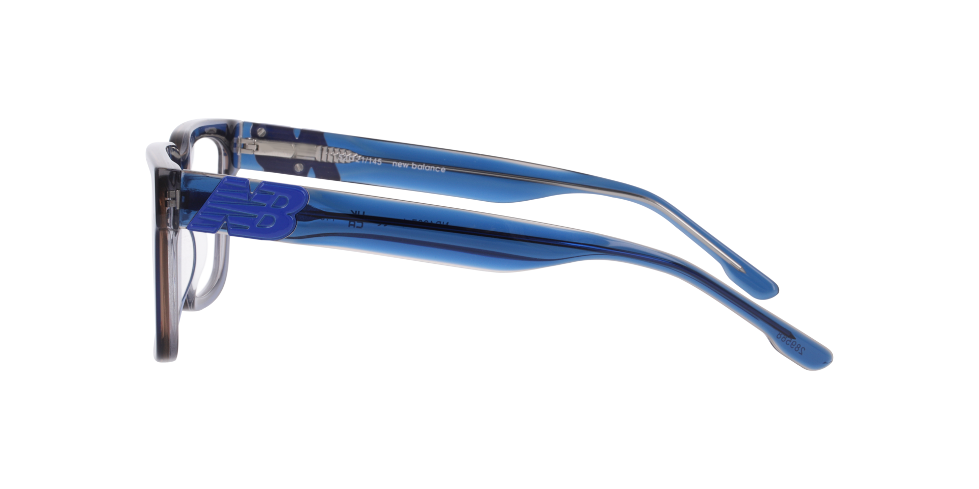Nb4207 Blue AcetateEyeglass Frames for Glasses Direct, Side View