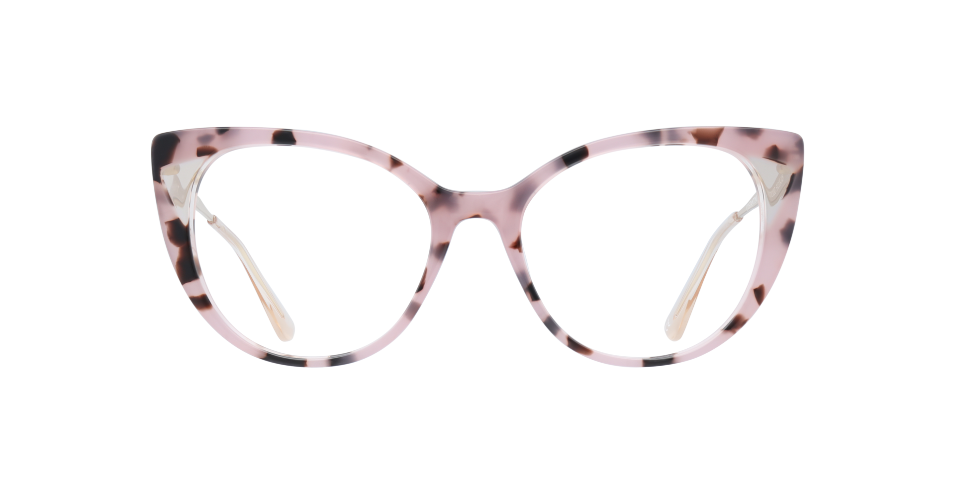 Costantino Pink Tortoise AcetateEyeglass Frames for Glasses Direct, Front View