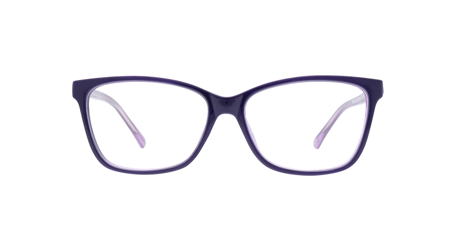 Black/Purple Dottie -  Plastic