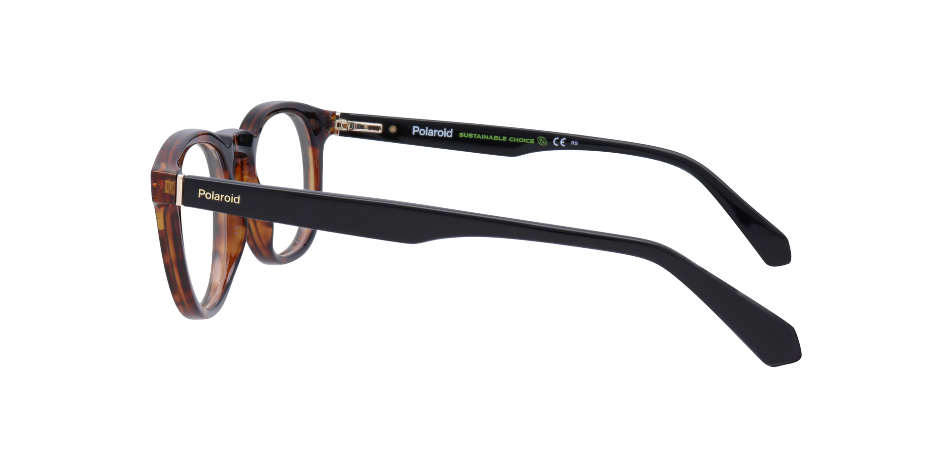PLD D435 Tortoise PlasticEyeglass Frames for Glasses Direct, Side View