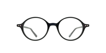 Black/Silver Lane -  Acetate Glasses