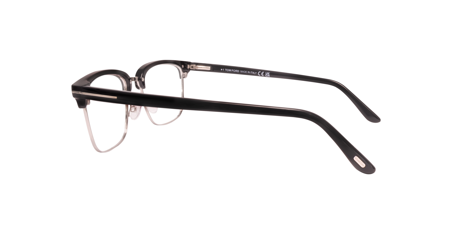 FT5504 Black AcetateEyeglass Frames for Glasses Direct, Side View