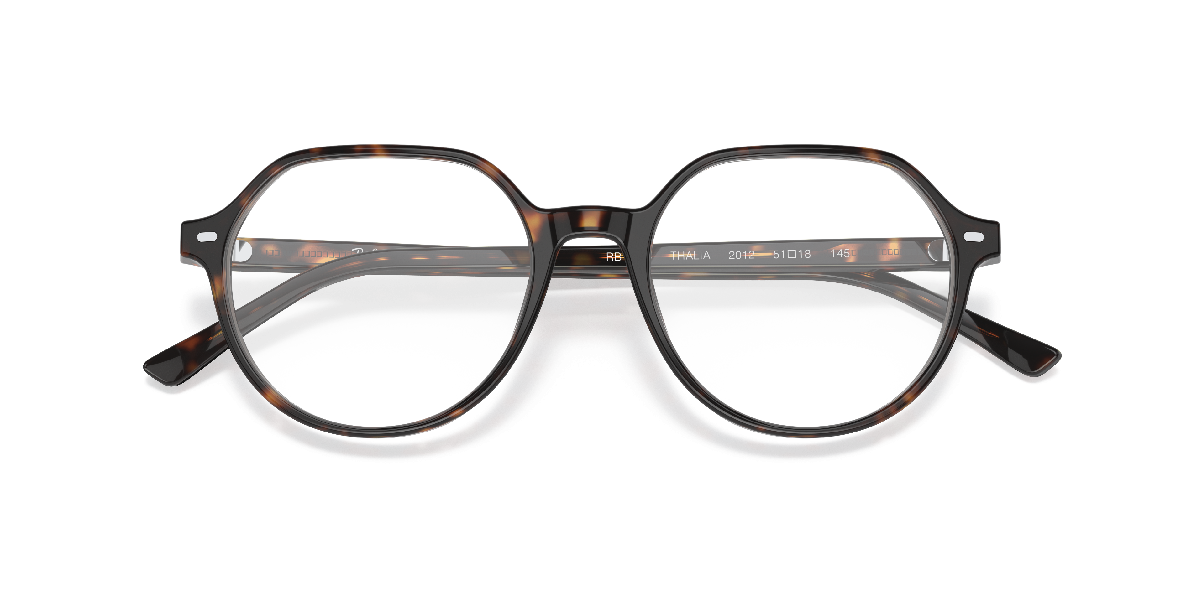 Thalia Optics Havana AcetateEyeglass Frames for Glasses Direct, Closed View