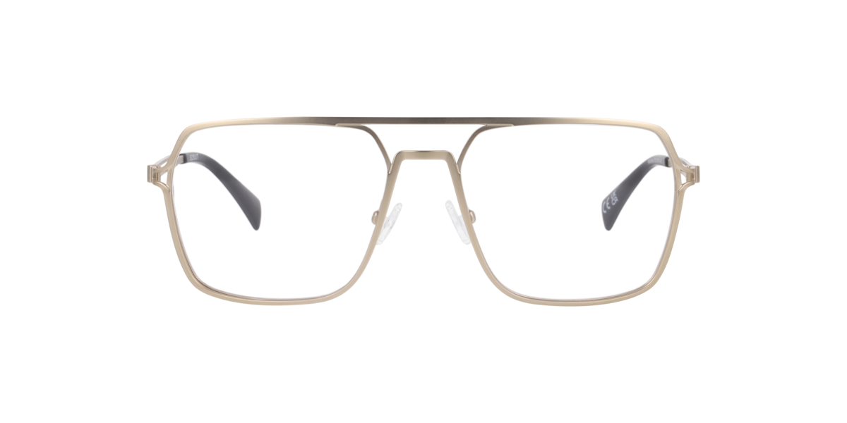 Gold pilot Metal eyeglasses Online - Full Rim - Mckinlay